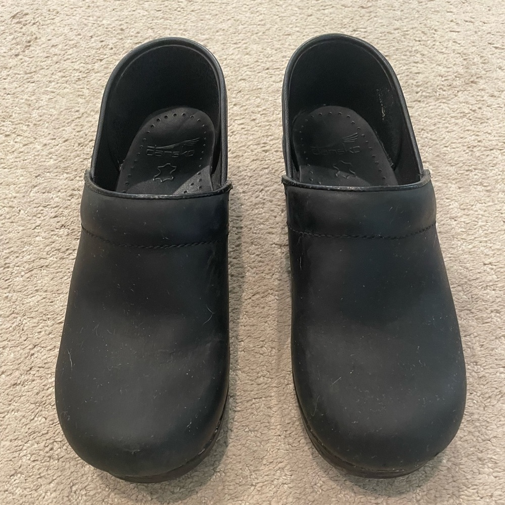 DANSKO Professional Black Clogs